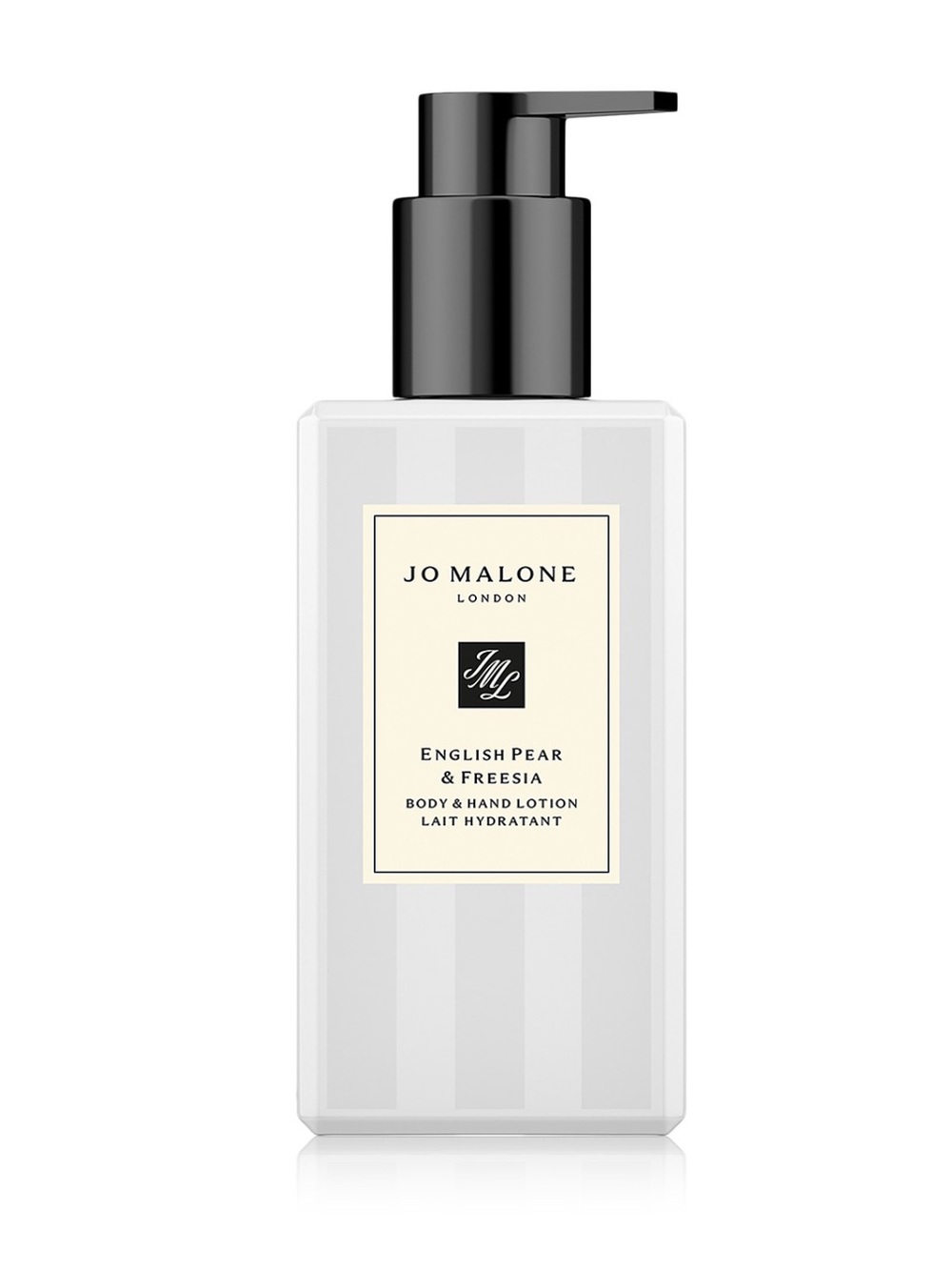 Jo Malone White & Black English Pear & Freesia Body Lotion Bottle
